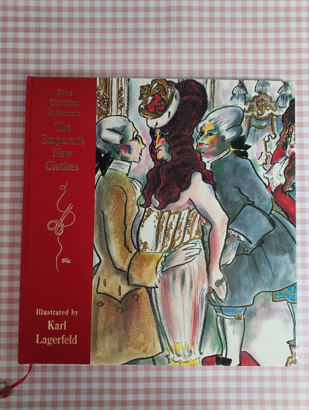 Vintage The Emperor's New Clothes Book Illustrated By Karl Lagerfeld